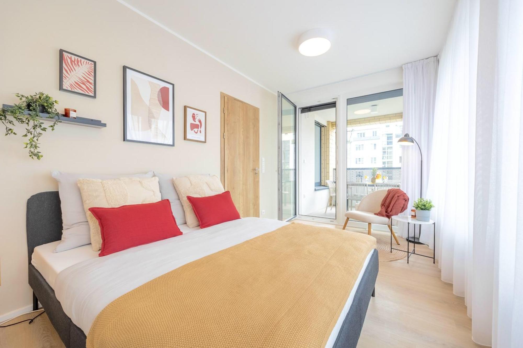Appartement Bright 2Br - 5Th Floor, Balcony, Free Parking By Gravity Prague Extérieur photo